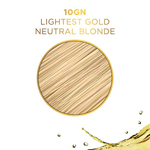 Sarı Saç Rengi için Clairol Profesyonel Kalıcı Liquicolor, 10gn Altın Nötr Sarışın, 2 oz
