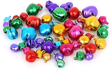 30 Adet Noel Jingle Bells Zanaat Toplu Küçük Jingle Bells Festivali Düğün Süslemeleri için Mini Metal Boncuk Charms Takı Yapımı