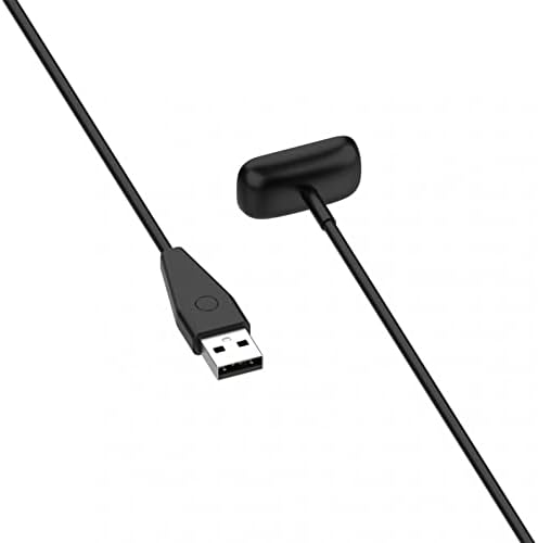 YUUAND Fitb-Charge 5 USB şarj aleti Kablosuz Manyetik Adaptör Tabanı Smartwatch Aksesuar Şarj Kablosu Sıfırlama Düğmesi