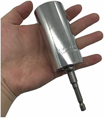 MEİLUGANG Büyük Evrensel Soket Kol 11-32mm 1/2 Tork Anahtarı Seti Elektrikli matkap Cırcır Burç Anahtarı Sihirli Çok El Aletleri