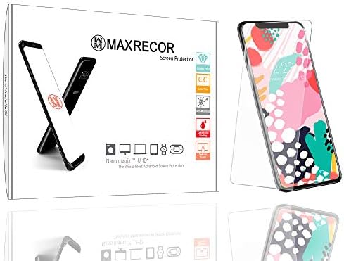 Casio EXİLİM Card EX - S880 Dijital Fotoğraf Makinesi için Tasarlanmış Ekran Koruyucu-Maxrecor Nano Matrix Parlama Önleyici