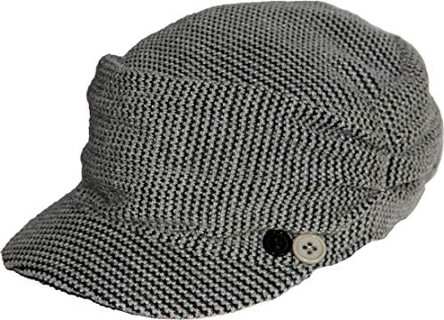 Highwaypay Unisex Yetişkin Yün Şapka Kadınlar için Kış Sıcak Hımbıl Örme Boy Beanie 4488