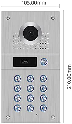 SFFZY 960 P WiFi Kablolu Video Interkom Kamera ve Kod Tuş Takımı Kartları ıle Erişim Kontrol Sistemi Hareket Algılama Kayıt
