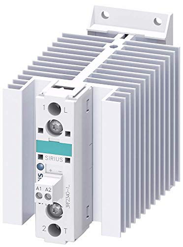 Siemens 3RF23 40-1AA02 SİRİUS SC Yarı İletken Kontaktör, Tek Fazlı, Sıfır Noktalı Anahtarlama, 24-230V Nominal Çalışma Gerilimi,