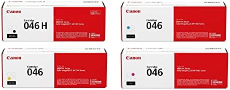 Canon 046 Toner canon için kartuş ImageCLASS LBP654Cdw, LBP654Cx, MF731Cdw, MF733Cdw, MF735Cdw - Yüksek Verim Siyah ve Standart