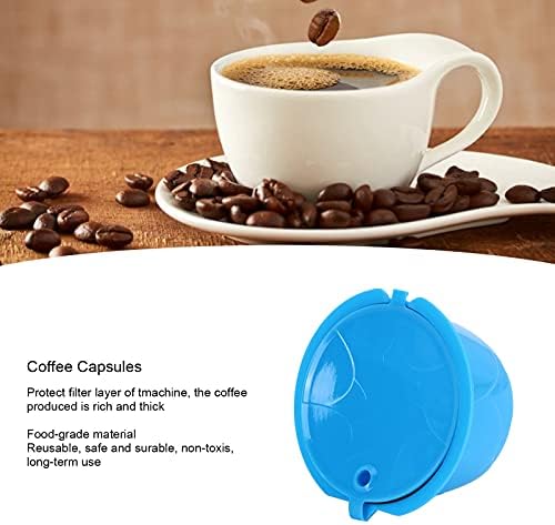 Doldurulabilir Kahve Kapsül Filtre Fincan Kiti Paslanmaz Çelik Kullanımlık Kapsüller Bakla Reusbale Kapaklar İle Uyumlu Aksesuarları