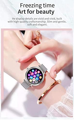 MXCHEN CF80 moda akıllı saat Bayanlar Hediye 1.08 HD Özel Duvar Kağıdı Kalp Hızı BP Monitör Kadınsı Özellikleri Smartwatch Android