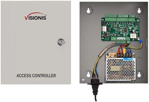 Visionis FPC-8122 Tek Kapı Erişim Kontrolü Elektrikli Strike Fail Safe Fail Secure, Zaman Katılım TCP / IP Wiegand Denetleyici