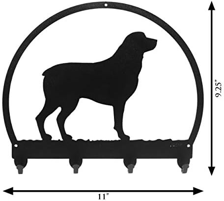 SWEN Ürünleri Rottweiler Metal Anahtarlık Askı-Tasma Tutucu