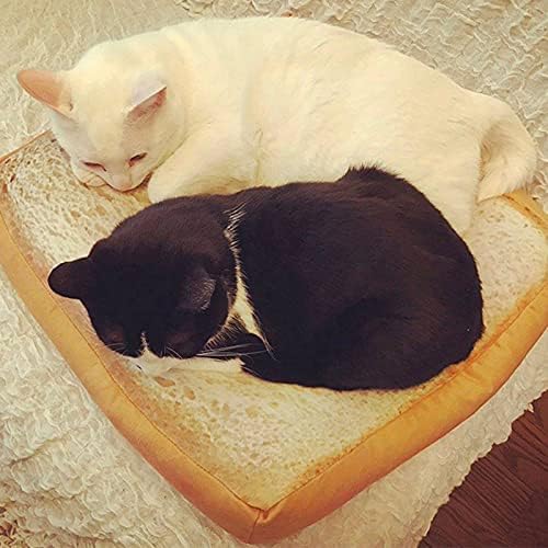 JZENZERO Ekmek Kediler Yatak Tost Ekmeği Dilim Tarzı Pet Paspaslar Yastık Yumuşak Sıcak Yatak Yatak Küçük Orta Köpekler ve Kediler