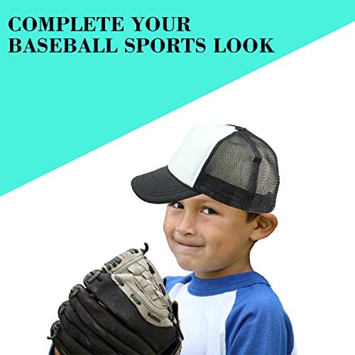 ImpecGear 2 Paket Gençlik Çocuk Beyzbol Şapkaları Kamyon Şoförü Şapkaları Örgü Şapka (1 Fiyat için 2)