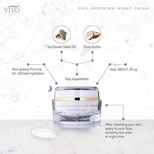 4 paket Vivo Per Lei Gündüz Kremi, Yüz Soyma Jeli, Hücre Yenileme Gece Kremi ve 24K Altın Yüz Maskesi