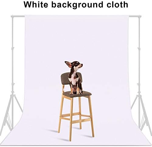 Blxsıf Beyaz Zemin Fotoğraf Backdrop - 5x8FT Fotoğraf Arka Plan Zemin Photoshoot için Beyaz Ekran Video Kayıt için Fotoğraf Çekim