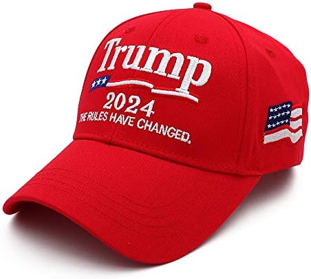 Bestmaple Kurallar Değişti Başkan Şapka Donald Trump 2024 Kap ABD Beyzbol Kapaklar Kırmızı