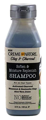 Creme Of Nature Kil ve Kömür Şampuanı 12 Ons (355ml) (2'li Paket)