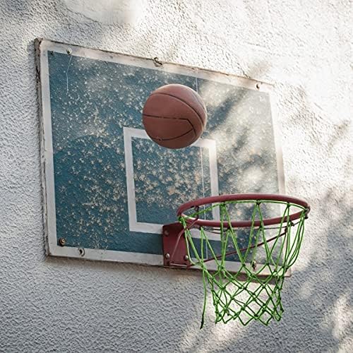 Gece lambası basketbol Net Taşınabilir açık güneş floresan ışık Standart sepet Çerçeve Pamuk ve naylon Fiber Net Herhangi Bir