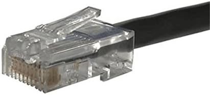 Cables4sure.com Cat6a Açık Ethernet Kablosu Siyah 300Ft (SAF BAKIR)