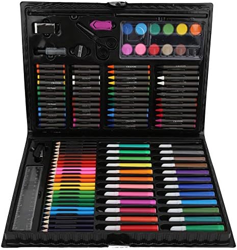 Çizim Malzemeleri, Kullanımı Kolay 118 Adet Renkli Kalemler Okul Kırtasiye Yetiştirilmesi için Çocuk Yaratıcılık
