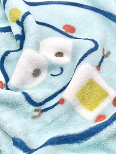 Bebek battaniyesi (Robot) Süper Yumuşak Polar erkek bebek battaniyesi / Rahat Battaniye / Beşik Yürümeye Başlayan/Kayıt Hediye