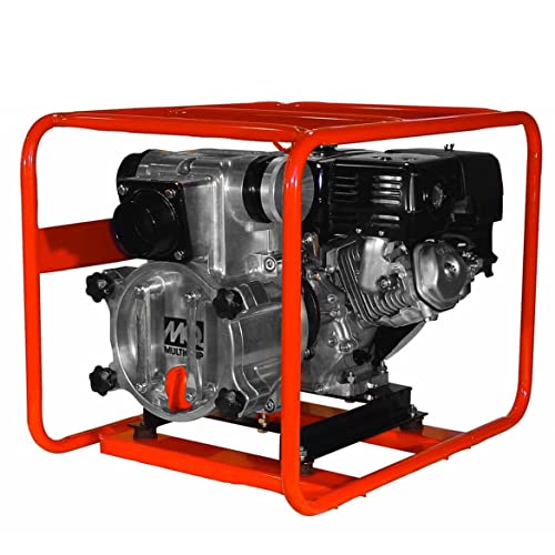 Honda Motorlu Multiquip QP3TH Benzinli Çöp Pompası, 7.1 HP, 396 GPM, 3 Emme ve Boşaltma