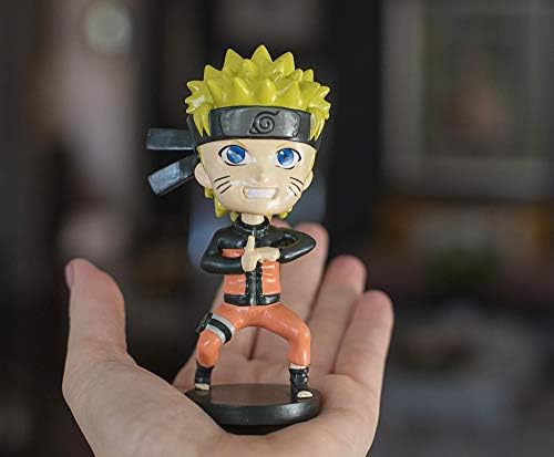 SADECE FUNKY Naruto Shippuden Tahsil PVC Plastik Bobblehead / Action Figure Heykeli, Masa Oyuncak Aksesuarları / Anime Hediyeler