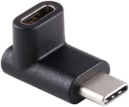 Jiali USB-C Dönüştürücü Adaptör USB-C / Tip-C Dişi Erkek Uzatma Dirsek Tasarım Adaptörü