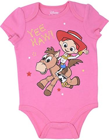 Disney Oyuncak Hikayesi Bebek Kız 5 Paket Bodysuits Jessie Bo Peep Buzz Woody