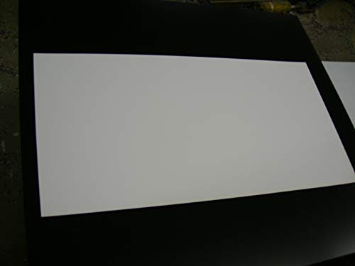 Beyaz POLİSTİREN Plastik Levha .030 x 48 x 96