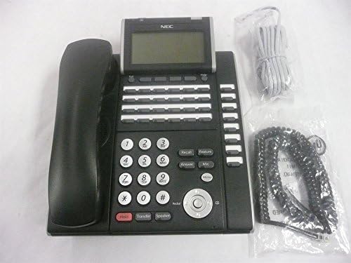 Hoparlör ve Arkadan Aydınlatmalı Ekranlı NEC DT730 ITL-32D-1 690006 Siyah 32 Düğmeli VoIP Telefon