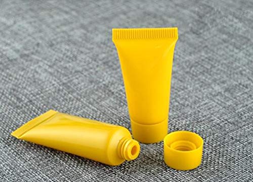 FZBNSRKO 50 ADET 10 ml Boş Sıkmak Şişeler Doldurulabilir Seyahat Plastik Ambalaj Örnek Şişeler Kozmetik Kapları Şampuan Temizleyici