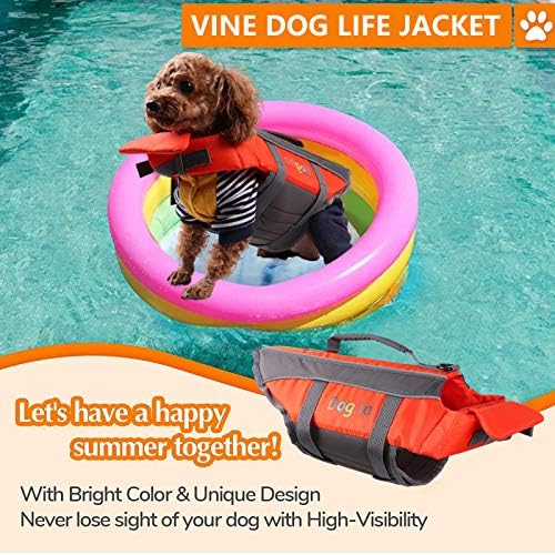 Köpek Can Yeleği, Köpek Güvenlik Yeleği, Ayarlanabilir Tokalı Köpek Can Yeleği, Yüzmek için Köpek Yüzdürme Yeleği