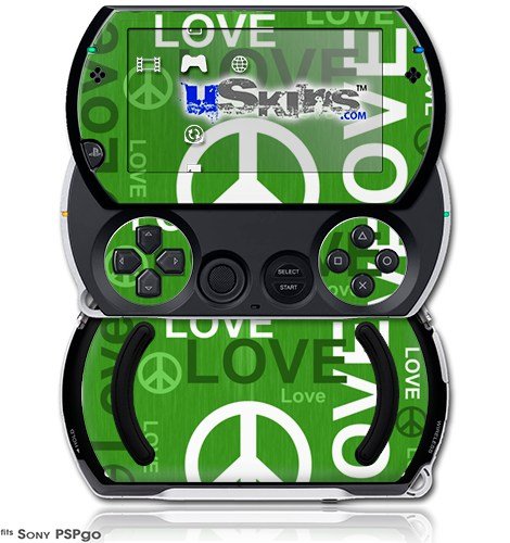 Aşk ve Barış Yeşili-Çıkartma Stili Kaplamalar (Sony pspgo'ya uyar)