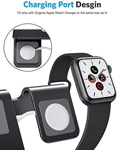 OMOTON 2'si 1 arada Apple Watch Standı ve 2'si 1 arada Katlanabilir Apple Watch Standı