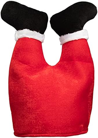 Simply Genius Noel Şapkası: Yetişkinler ve Çocuklar için Noel Kostümleri için Noel Ağacı Şapkası veya Noel Baba Şapkası