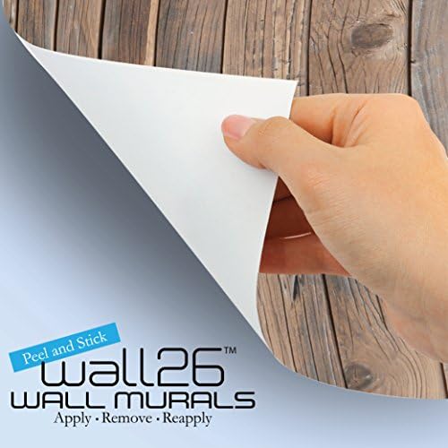 wall26 Çıkarılabilir Duvar Sticker / Duvar Resmi-Sonbaharda Huzurlu Göl / Yaratıcı Pencere Görünümü Duvar Dekoru-24 x 32