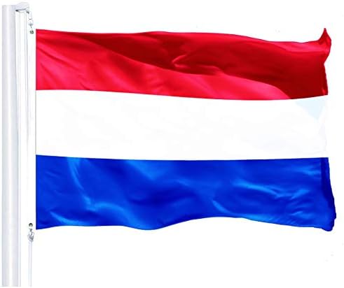 G128-Hollanda (Hollanda) Bayrağı | 3x5 feet / Baskılı 150D-İç / Dış Mekan, Canlı Renkler, Pirinç Grometler, Kaliteli Polyester,