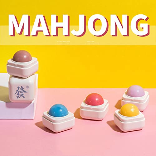 HJKL Mahjong Parfüm Balsamı, Mini Uzun Ömürlü Katı Parfüm Balsamı, Kol Boynu için Hafif Koku(G)