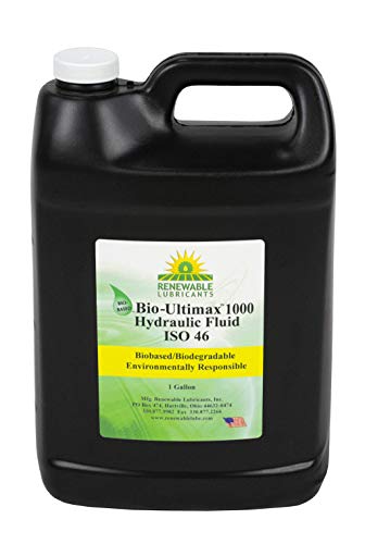Yenilenebilir Yağlar Hidrolik Yağı, Bıo, Ultimax 1000, 1 gal, ISO 46, Sarı (81013)