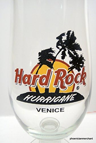 Hard Rock Cafe Venedik İtalya Kasırga Cam Kırmızı Daire