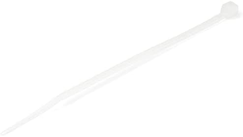 StarTech.com 4(10cm) Kablo Bağları - 1/16(2mm) Genişliğinde, 7/8 (22mm) Demet Çapı, 18lb (8kg) Çekme Mukavemeti, Kavisli Uçlu