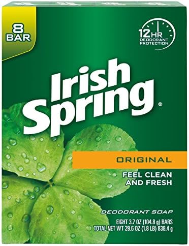 İrlanda Bahar Deodorant Sabunu, Orijinal Bar Sabunu (8 Adet)