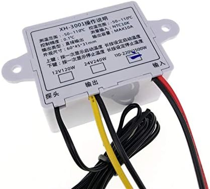 YIBANG-DZSW sıcaklık kontrol cihazı Termostat Dijital LED sıcaklık kontrol cihazı, Sıcaklık Kontrolü için W3001 10A Termostat