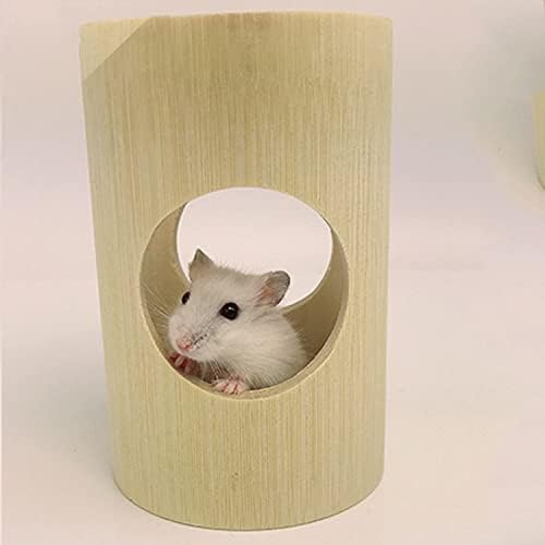 Fashyner Pet Malzemeleri Tünelden Pet Sincap Bambu Tüp Matkap Silo Hamster Tüpleri
