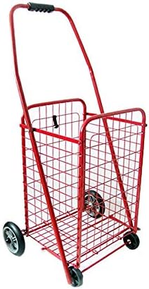 ZLH El arabası-Katlanabilir Alışveriş Sepeti ev tipi el arabası Taşınabilir Küçük Römork Dış Mekan Kullanımı Küçük Çekme Sepeti
