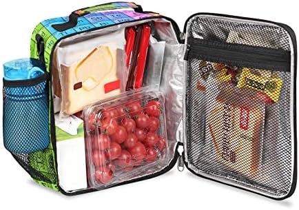 Elementlerin Periyodik Tablosu Yalıtımlı Öğle Yemeği Kutusu Çocuklar Öğle Yemeği Çantaları, eğitim Kullanımlık Öğle Yemeği çantası