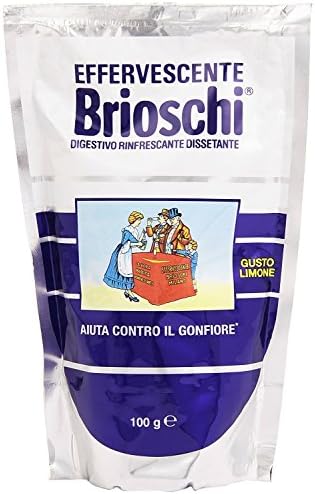 Brioschi: Digestivo rinfrescante dissetante Efervesan Antasit, Limon Tadı-100 Gram, Torba-2'li Paket