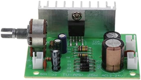 Shiwaki 1 Parça TDA2030 Mono 20 W AC / DC 12 V Amplifikatör Kurulu Modülü Dijital Kurulu