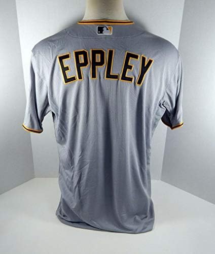 2014 Pittsburgh Pirates Cody Eppley Oyun Yayınlandı Gri Jersey Ralph Kiner 33212-Oyun Kullanılmış MLB Formaları