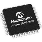 PIC24FJ64GA006-I / PT, MCU 16-bit PIC RISC 64KB Flaş 2.5 V / 3.3 V 64-Pin TQFP Tepsisi (10 Adet)