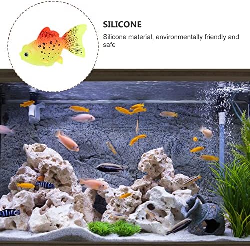 TEHAUX 1 Adet Akvaryum aydınlık Goldfish Dekor Balık Tankı Dekor Yapay Balık Süsleme